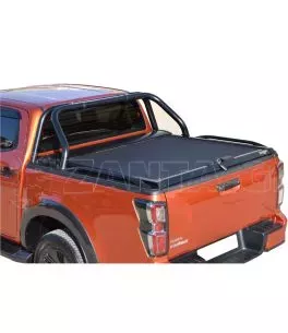 Μαύρο ματ ανοξείδωτο Roll bar δύο σκελών Isuzu D-Max 2021+ 