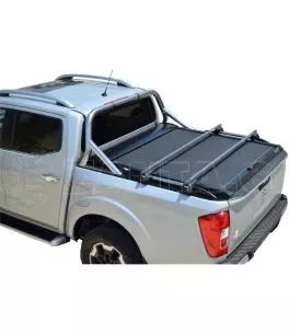 Ανοξείδωτο Roll bar Sport Design ενάμιση σκέλους  Nissan D23-NP300 2016+ 