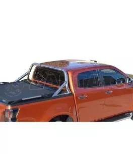 Ανοξείδωτο Roll bar Sport Design ενάμιση σκέλους  Isuzu D-Max 2021+ 