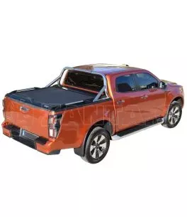 Ανοξείδωτο Roll bar Sport Design ενάμιση σκέλους  Isuzu D-Max 2021+ 