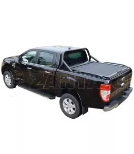 Μαύρο ματ ανοξείδωτο Roll bar Sport Design ενάμιση σκέλους  Ford Ranger 2012+ 2016+ 2020+ 