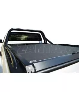 Μαύρο ματ Sport Design ανοξείδωτο Roll bar δύο σκελών Toyota Hilux (Vigo) '03-2005-'06-2016 