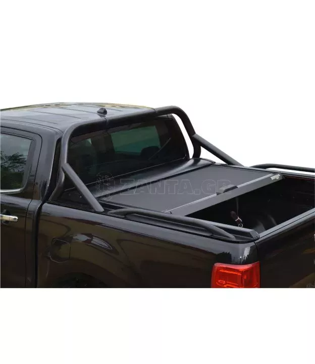 Μαύρο ματ ανοξείδωτο Roll bar Sport Design ενάμιση σκέλους Mazda B2500-2600 1998-2006