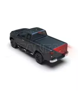 Tessera Roll+ ρολό καπάκι σε Μαύρο Ματ Ford Ranger 2012+ 2016+ 2020+ 