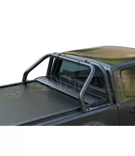 Μαύρο ματ ανοξείδωτο Roll bar δύο σκελών Mitsubishi L200 Triton 2015-2019 & 2020+ 