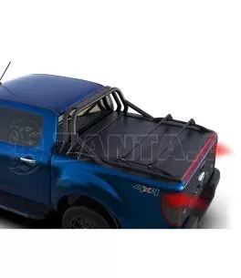 Tessera Roll+ ρολό καπάκι σε Μαύρο Ματ Ford Ranger 2012+ 2016+ 2020+ 
