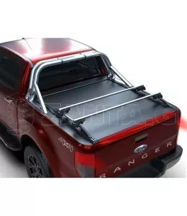 Tessera Roll+ ρολό καπάκι σε Μαύρο Ματ Ford Ranger 2012+ 2016+ 2020+ 