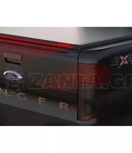 Tessera Roll+ ρολό καπάκι σε Μαύρο Ματ Ford Ranger 2012+ 2016+ 2020+ 