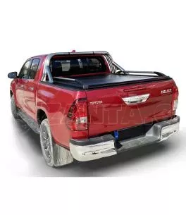 Tessera Roll+ ρολό καπάκι σε Μαύρο Ματ Toyota Hilux (Revo) '07-2016- 