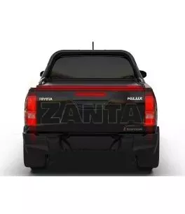 Tessera Roll+ ρολό καπάκι σε Μαύρο Ματ Toyota Hilux (Revo) '07-2016- 