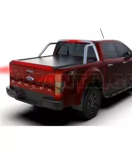 Tessera Roll+ ρολό καπάκι σε Μαύρο Ματ Ford Ranger 2012+ 2016+ 2020+ 