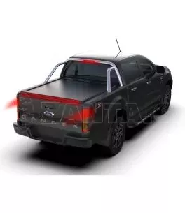 Tessera Roll+ ρολό καπάκι σε Μαύρο Ματ Ford Ranger 2012+ 2016+ 2020+ 