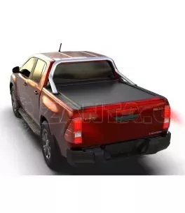 Tessera Roll+ ρολό καπάκι σε Μαύρο Ματ Toyota Hilux (Revo) '07-2016- 