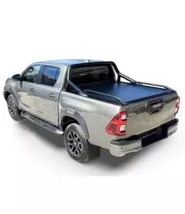 Tessera Roll+ ρολό καπάκι σε Μαύρο Ματ Toyota Hilux (Revo) '07-2016- 