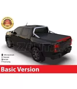Tessera Roll+ ρολό καπάκι σε Μαύρο Ματ Toyota Hilux (Revo) '07-2016- 