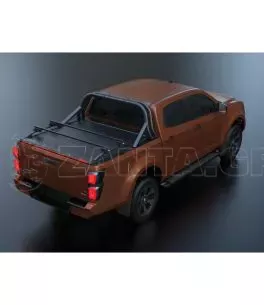 Tessera Roll+ ρολό καπάκι σε Μαύρο Ματ Isuzu D-Max 2021+ 