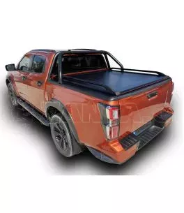 Tessera Roll+ ρολό καπάκι σε Μαύρο Ματ Isuzu D-Max 2021+ 