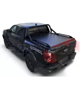 Μαύρο ματ ανοξείδωτο Roll bar Sport Design ενάμιση σκέλους  Ford Ranger (P703) 2023+ 