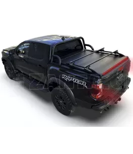 Μαύρο ματ ανοξείδωτο Roll bar ενάμιση σκέλους  Ford Ranger (P703) 2023+ 