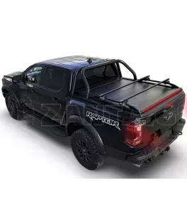 Μαύρο ματ ανοξείδωτο Roll bar δύο σκελών Ford Ranger (P703) 2023+ 