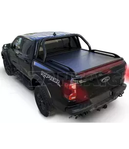 Μαύρο ματ ανοξείδωτο Roll bar δύο σκελών Ford Ranger (P703) 2023+ 