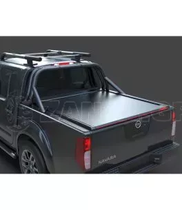 Tessera Roll+ ρολό καπάκι σε Μαύρο Ματ Nissan D40 (Navara) 