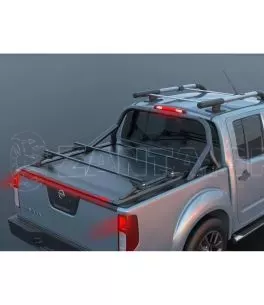 Tessera Roll+ ρολό καπάκι σε Μαύρο Ματ Nissan D40 (Navara) 