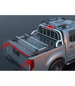 Tessera Roll+ ρολό καπάκι σε Μαύρο Ματ Nissan D40 (Navara) 