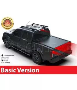 Tessera Roll+ ρολό καπάκι σε Μαύρο Ματ Nissan D40 (Navara) 