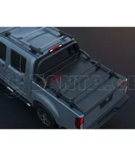Tessera Roll+ ρολό καπάκι σε Μαύρο Ματ Nissan D40 (Navara) 