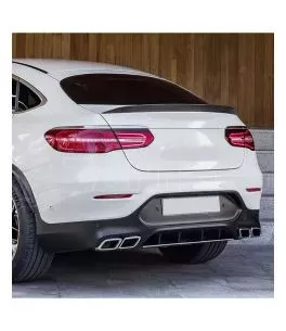 Αεροτομή πορτ μπαγκάζ για Mercedes GLE W292 coupe - μαύρη γυαλιστερή 