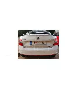 Αεροτομή πορτ μπαγκάζ για Skoda Octavia (2015-2017) RS Style - μαύρη γυαλιστερή 