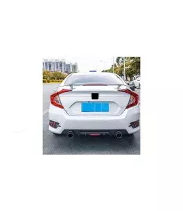 Αεροτομή πορτ μπαγκάζ για Honda Civic (2016-2020) GT Style - μαύρη γυαλιστερή 