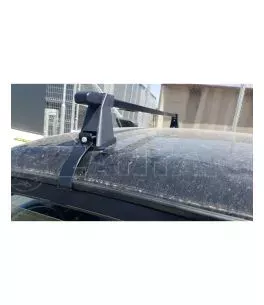Μπάρες οροφής για αυτοκίνητα χωρίς υπάρχουσες μπάρες, 120 cm χωρίς κλειδί - ατσάλι 