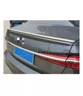 Αεροτομή πορτ μπαγκάζ για Audi A6 C8 (2019+) S4 Style - μαύρη γυαλιστερή 