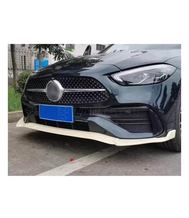 Spoiler εμπρός προφυλακτήρα για Mercedes W206 C-class (2022+) Brabus Style- μαύρо γυαλιστερό