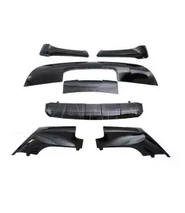 Αεροδυναμικό πακέτο για BMW X5 E70 (2007-2010)  μάυρο γυαλιστερό - σετ 7 τμχ. 