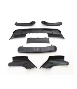 Αεροδυναμικό πακέτο για BMW X5 E70 (2007-2010)  μάυρο γυαλιστερό - σετ 7 τμχ. 