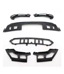 Αεροδυναμικό πακέτο για BMW X5 E70 (2007-2010)  μάυρο γυαλιστερό - σετ 7 τμχ. 