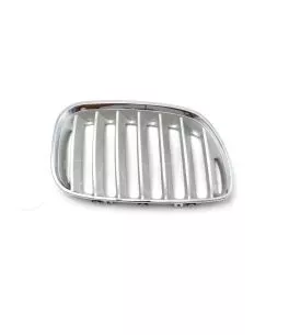 Μάσκα για BMW X5  E53 (2004-2007) - ασημένια - 2τμχ. 