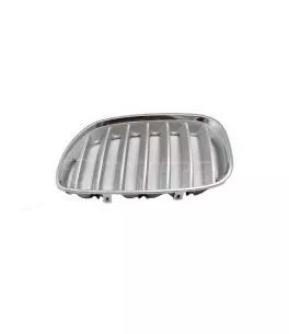 Μάσκα για BMW X5  E53 (2004-2007) - ασημένια - 2τμχ. 