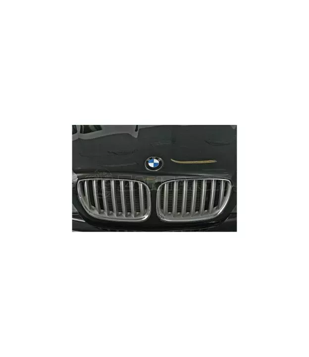 Μάσκα για BMW X5 E53 (2004-2007) - ασημένια - 2τμχ.