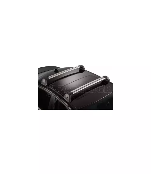 Μπάρες Οροφής Αλουμινίου YAKIMA FLUSH 120cm 2τεμ. με Κλείδωμα