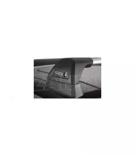 Μπάρες Οροφής Αλουμινίου YAKIMA FLUSH 120cm 2τεμ. με Κλείδωμα 