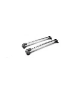 Μπάρες Οροφής Αλουμινίου YAKIMA FLUSH 120cm 2τεμ. με Κλείδωμα 