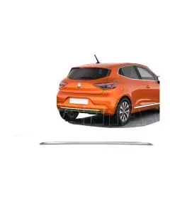 TRIM ΜΑΡΚΕ ΠΟΡΤ ΜΠΑΓΚΑΖ ΧΡΩΜΙΟ ΜΕΤΑΛΛΙΚΟ S-DIZAYN ΓΙΑ RENAULT CLIO HB 2019+ - 1 TEM. 