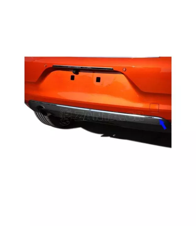 TRIM ΜΑΡΚΕ ΠΟΡΤ ΜΠΑΓΚΑΖ ΧΡΩΜΙΟ ΜΕΤΑΛΛΙΚΟ S-DIZAYN ΓΙΑ RENAULT CLIO HB 2019+ - 1 TEM.