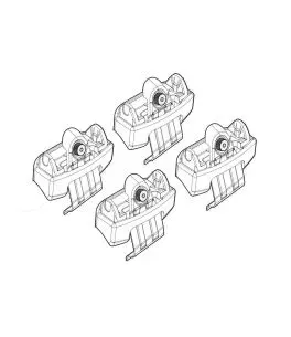ΑΚΡΑ ΓΙΑ ΜΠΑΡΕΣ NORDRIVE ΓΙΑ OPEL ASTRA L 5D 12/2021+ /PEUGEOT 305 5D/SW 08/2021+  - 4ΤΕΜ. 