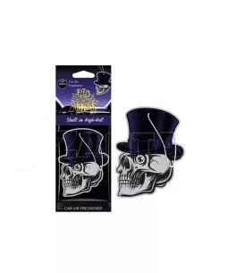 ΑΡΩΜΑΤΙΚΟ ΚΡΕΜΑΣΤΟ AROMA CAR MUERTOS SKULL IN HAT BLACK OUD ΑMiO - 1 TEM. 