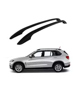 ΜΠΑΡΕΣ ΟΡΟΦΗΣ ΓΙΑ HONDA CR-V 2018+ ΠΑΡΑΛΛΗΛΕΣ ΑΛΟΥΜΙΝΙΟΥ ΜΑΥΡΕΣ ΜΟΝΟ ΔΙΑΚΟΣΜΗΤΙΚΕΣ OMTEC - 2 TEM. 